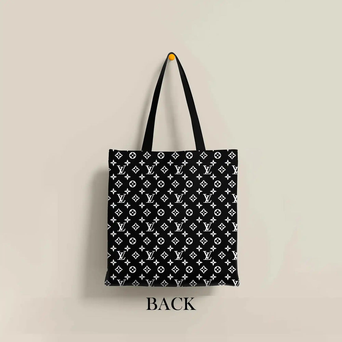 Classic Black & White Patterned Bag